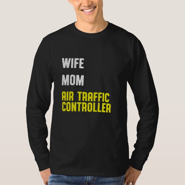 Air Traffic Controller Boring Atc Flight Control T-Shirt (Front)