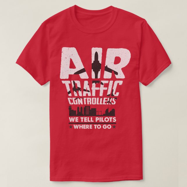 Air Traffic Controller T-Shirt (Design Front)