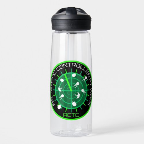 Air Traffic Controller Water Bottle