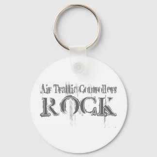 Air Traffic Controllers Rock Keychain