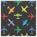 Air traffic, custom colour and  tile size fabric