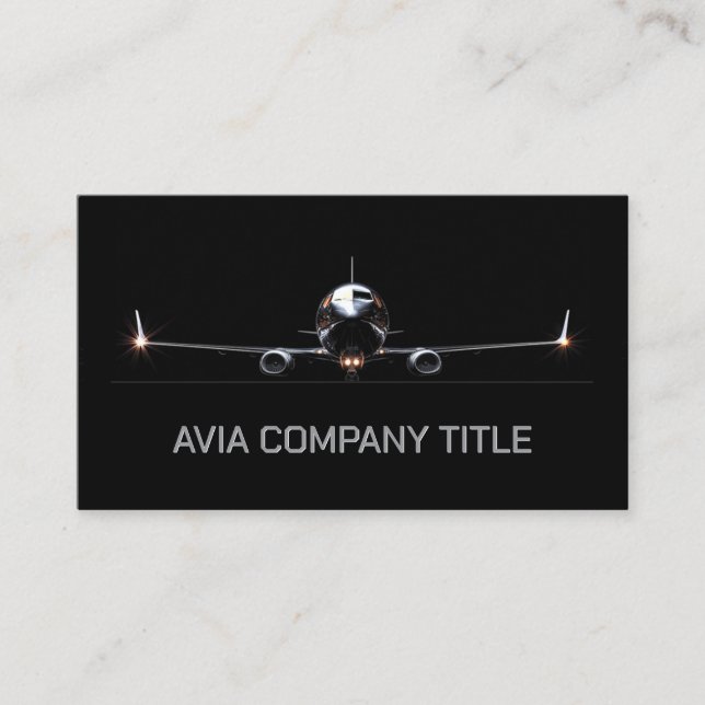 Air Traffic Management and Airport Operations Business Card (Front)