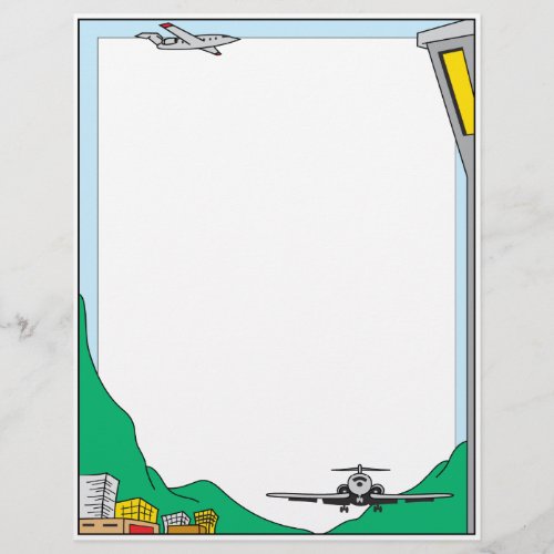 Air Travel Letterhead