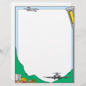 Air Travel Letterhead (Front/Back)