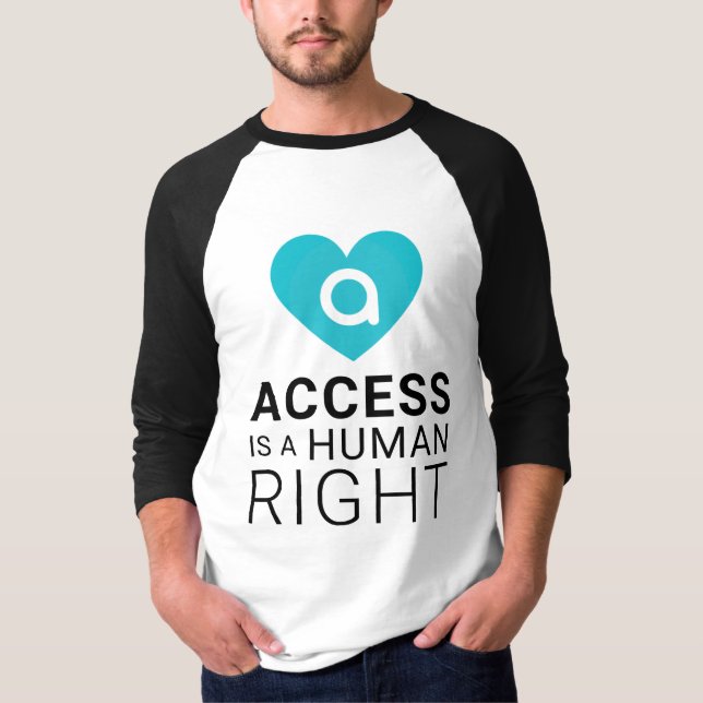 Aira Access is a human right  T-Shirt (Front)