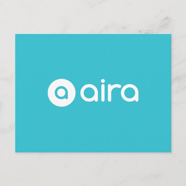 Aira Logo Postcard (Front)
