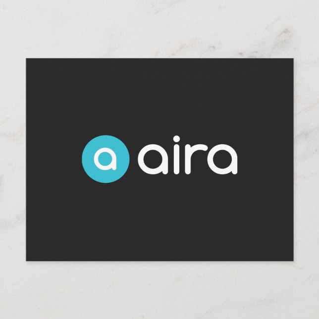 Aira Logo Postcard (Front)