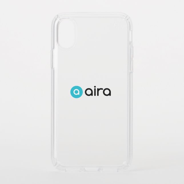 Aira Logo Speck iPhone XS Case (Front)