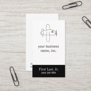 Airbeep [pilot, airport, airplane] business card