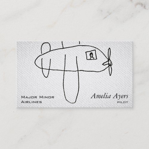 Airbeep Textured Look Business Cards