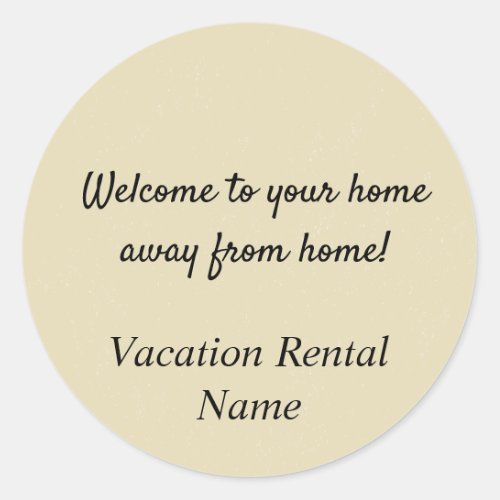 Airbnb StickerVacation Rental Welcome Sticker
