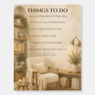 Airbnb Things To Do Local Guide Sign