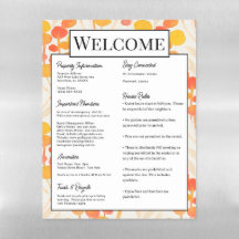 Airbnb Vacation Rental Welcome Sign House Rules