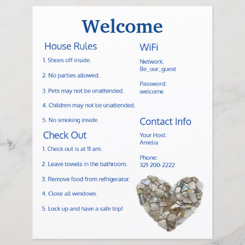 Airbnb Vrbo Welcome Sign Template Guide Beach 