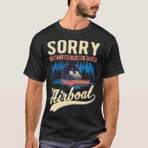 Airboat Captain Swamp Boat  2 T-Shirt
