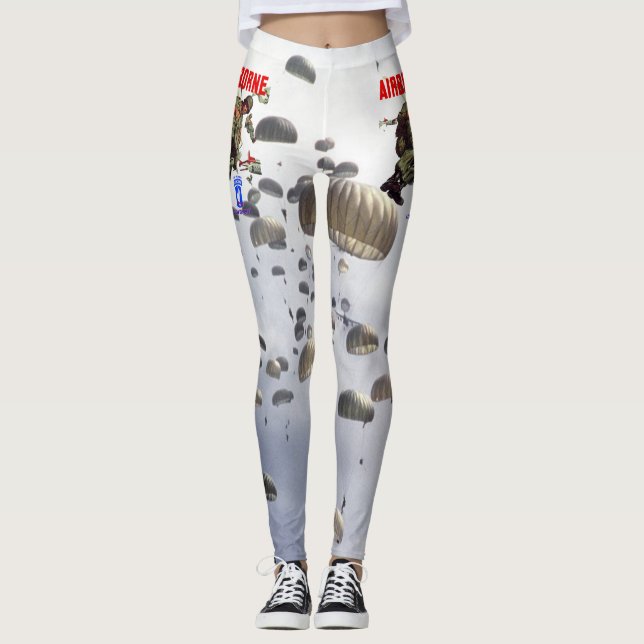 AIRBORNE (504th) Leggings (Front)