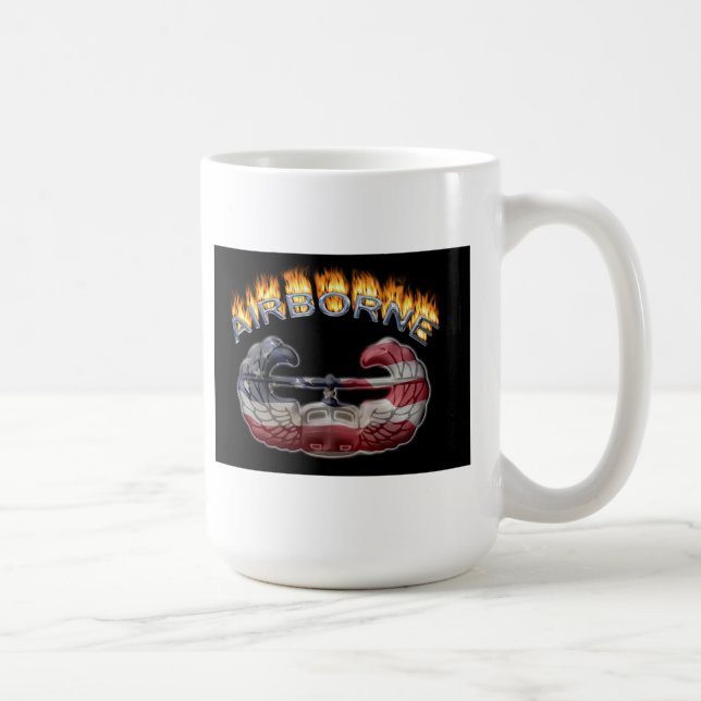 Airborne Air Assault Wings Coffee Mug (Right)