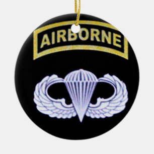 Airborne All The Way! Ceramic Ornament