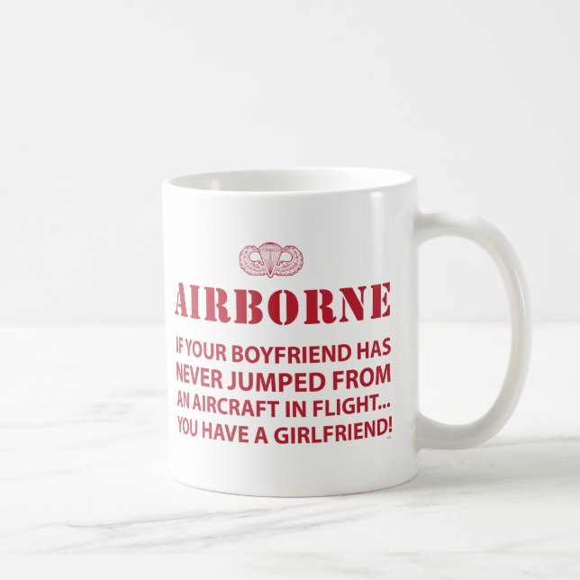 AIRBORNE COFFEE MUG (Right)