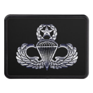 Airborne Jump Master Wings Hitch Cover