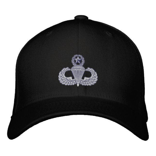 Airborne Master Embroidered Baseball Hat (Front)