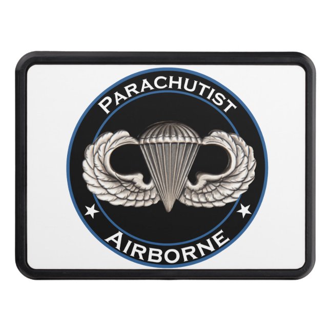 Airborne Parachutist Tow Hitch Cover (Front)