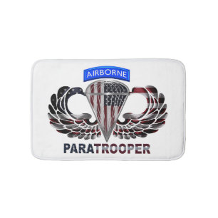Airborne Paratrooper Bath Mat