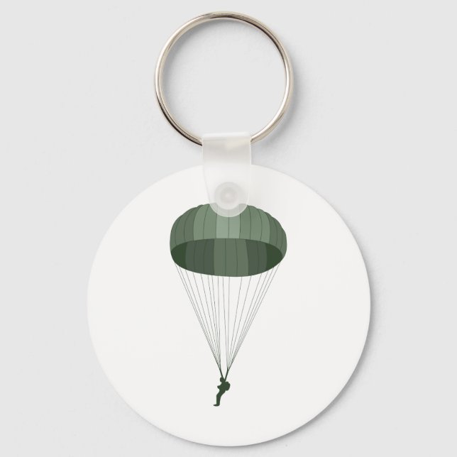 Airborne Paratrooper Keychain (Front)