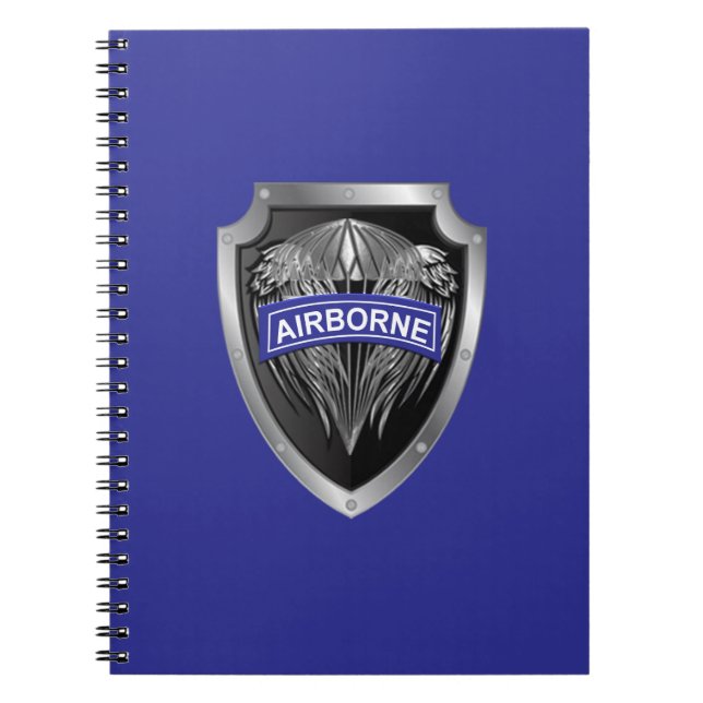 Airborne Paratrooper Notebook (Front)