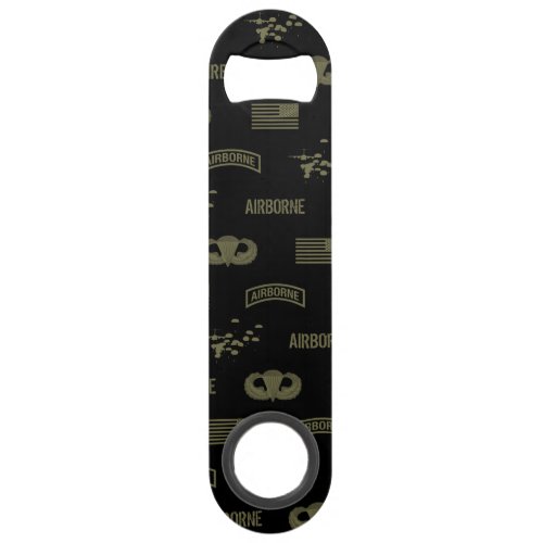 Airborne Pattern Green Bar Key