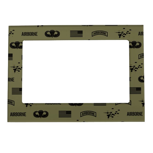 Airborne Pattern (Green) Magnetic Frame (Front)