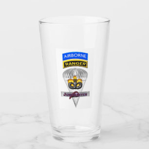 Airborne Ranger Jumpmaster Commemorative Glass