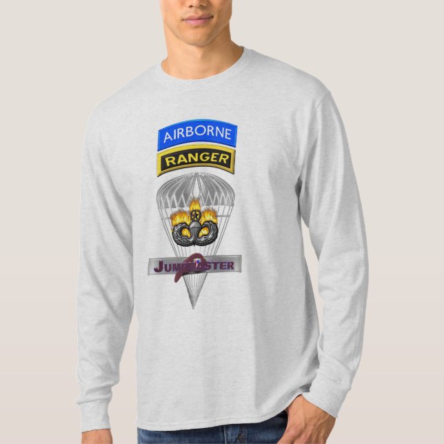 Airborne Ranger Jumpmaster Commemorative T-Shirt (Front)