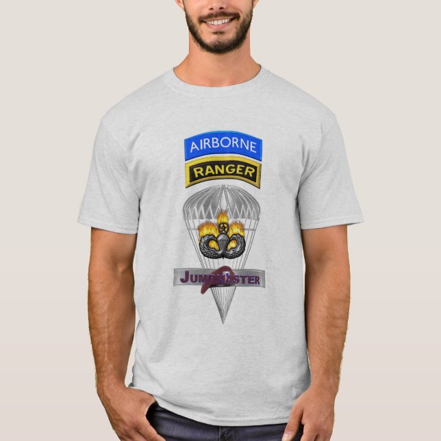 Airborne Ranger Jumpmaster Commemorative T-Shirt (Front)