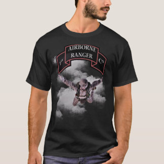 AIRBORNE RANGER Military Veteran T-Shirt