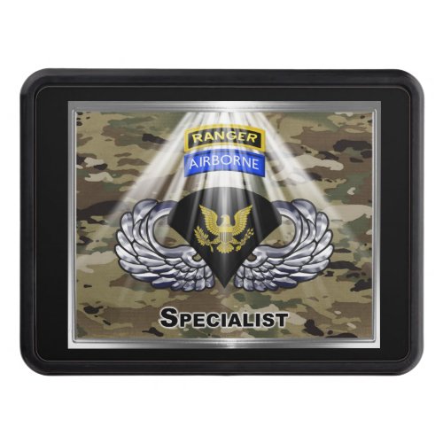 Airborne Ranger Specialist Hitch Cover