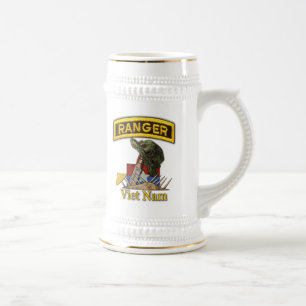 Airborne Rangers Veterans Vets LRRP Beer Stein