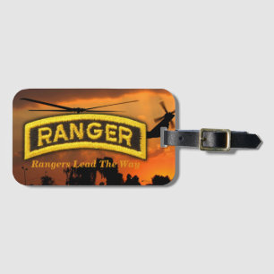 Airborne Rangers Veterans Vets LRRP Luggage Tag