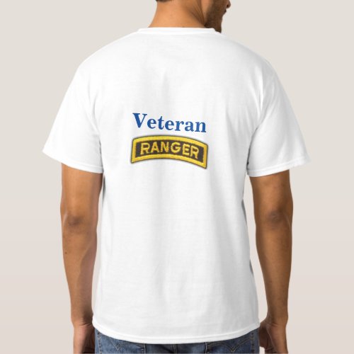 Airborne Rangers Veterans Vets LRRP T_Shirt