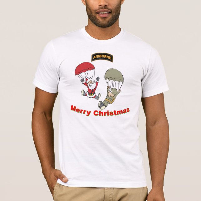 Airborne Santa II T-Shirt (Front)