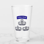Airborne Tab & Paratrooper Jump Wings Glass Airborne Tab & Paratrooper Jump Wings Glass