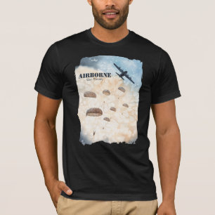 Airborne The Finest Paratroopers Jump Customizable T-Shirt