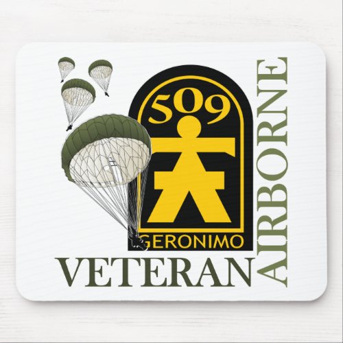 Airborne Veteran _ 509th PIR Mouse Pad