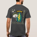 Airborne Veteran - Special Forces T-shirt (2 Sided at Zazzle