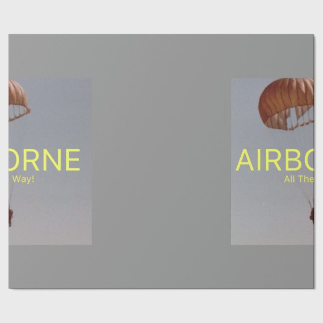 Airborne Wrapping Paper (Seam)
