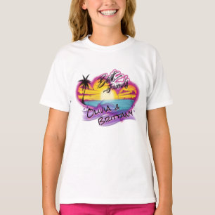 Airbrush best friends customizable design T-Shirt