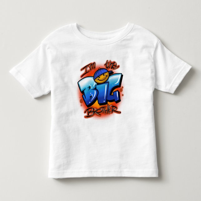 Airbrush I’m the big brother design T-Shirt (Front)