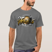 Airbrush Steelers football Shirt