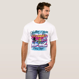 Airbrush Summer 2022 vacation T-Shirt