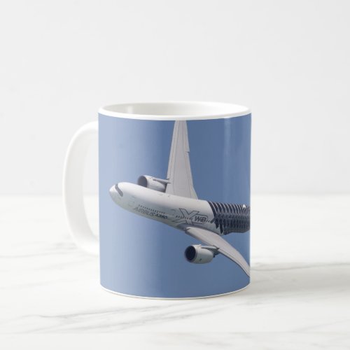Airbus A350 In Flight Coffee Mug